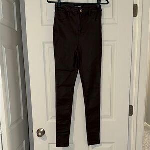 Fashion Nova Dark Brown Pants